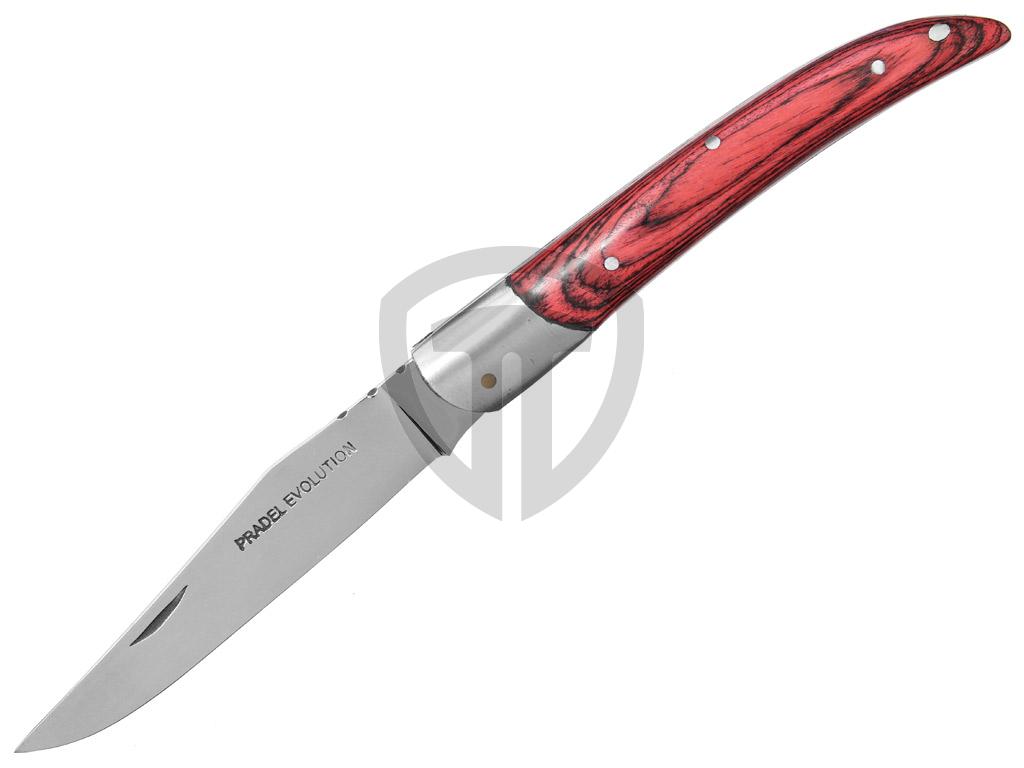 Nůž Pradel Evolution 30365 pakka, červený